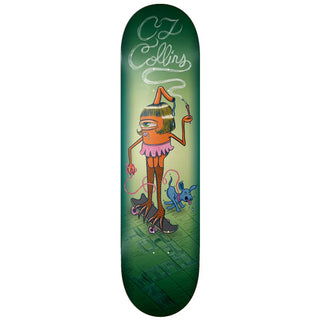 Toy Machine Skateboard Deck Collins Sect Girl 8.5" x 32"