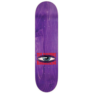 Toy Machine Skateboard Premium Complete Martin Pizza 8.0" x 31.5" Indy Trucks and Bearings, Sml Wheels
