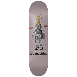 Toy Machine Skateboard Deck Willard Robot Fire 8.25" x 31.63"