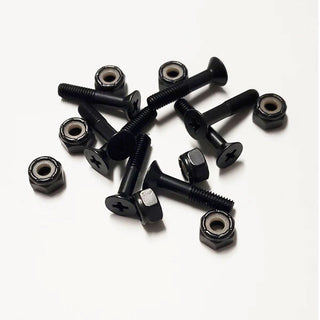 Olympia Supply Skateboard Mounting Hardware Phillips Black 7/8"