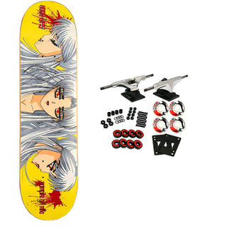 Hook Ups Skateboard Complete 30 Year Anniversary Mika 2 8.0" x 31.75"