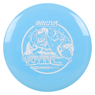 Innova Disc Golf Star Orc Distance Driver 10/4/-1/3 Light Blue/White 171 grams
