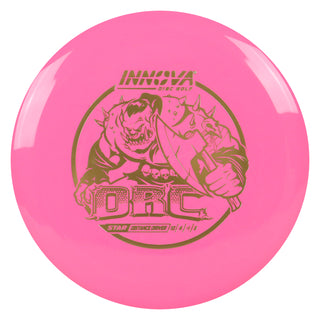 Innova Disc Golf Star Orc Distance Driver 10/4/-1/3 Pink/Gold 173 grams