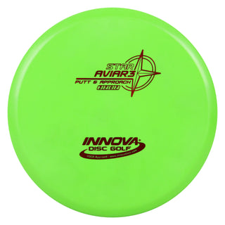 Innova Disc Golf Star Aviar3 Putting Disc 3/2/0/2 Green/Red 173 grams