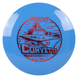 Innova Disc Golf Star Corvette Distance Driver 14/6/-1/2 Slate Blue/Red Holo 169 grams