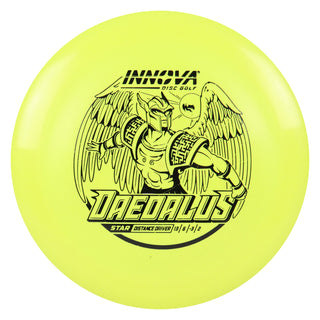 Innova Disc Golf Star Daedalus Distance Driver 13/6/-3/2 Yellow/Black 165 grams