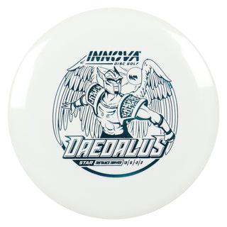 Innova Disc Golf Star Daedalus Distance Driver 13/6/-3/2 White/Turquoise 167 grams