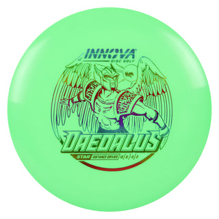 Innova Disc Golf Star Daedalus Distance Driver 13/6/-3/2 Green/Rainbow 169 grams