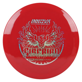 Innova Disc Golf Star Firebird Fairway Driver 9/3/0/4 Red/Holo Shimmer 172 grams