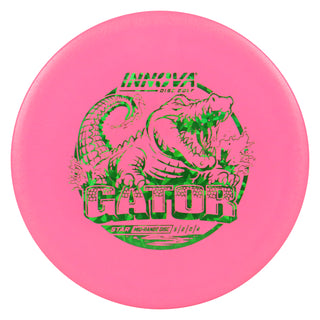 Innova Disc Golf Star Gator Midrange Disc 5/2/0/4 Pink/Green Shatter 173 grams