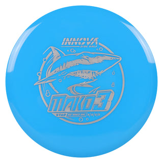 Innova Disc Golf Star Mako3 Midrange Disc 5/5/0/0 Blue/Silver 180 grams