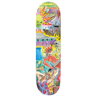 Baker Premium Skateboard with Indy Trucks, Triclops Wheels 8.38" Reynolds Here To Stay