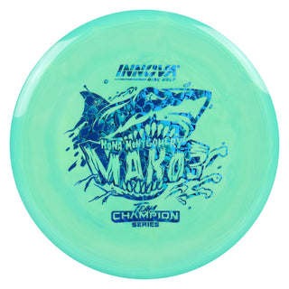 Innova Disc Golf Team Champion Series Kona Montgomery Star Mako3 5/5/0/0 Green Swirl/Blue Scales 180 grams