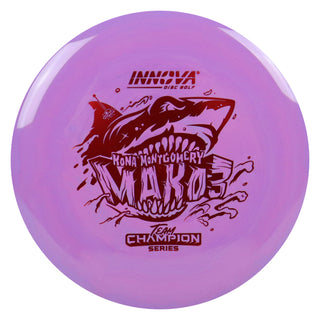 Innova Disc Golf Team Champion Series Kona Montgomery Star Mako3 5/5/0/0 Purple/Red 180 grams