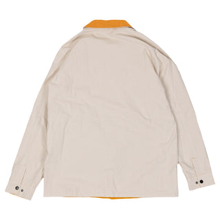 Krooked Skateboards Coat Moonsmile Raw Reversible Jacket Natural/Gold