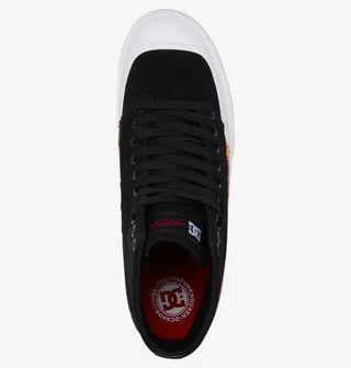 DC Skateboard Shoes T-Funk Hi S Black/White Print