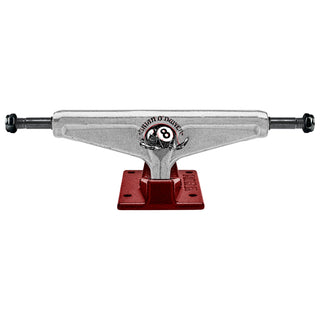 Venture Skateboard Trucks Bryan O'Dwyer V-Hollow 5.2 Hi (8.0") Silver/Red
