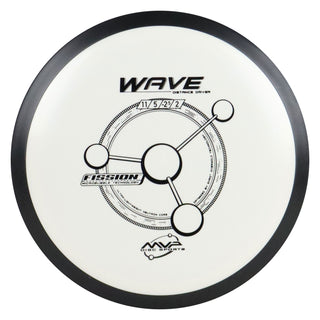 MVP Disc Golf Fission Wave Distance Driver 11/5/-2/2 White 173 grams