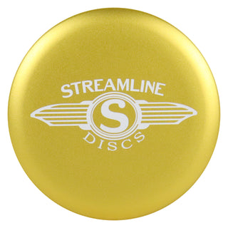 Streamline Disc Golf Metal Mini Marker Wings Putter 10.5cm Gold