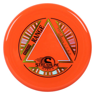 Streamline Discs Neutron Soft Range Putt and Approach 2/1/-0.5/0.5 Orange/Gold Orange 172 grams