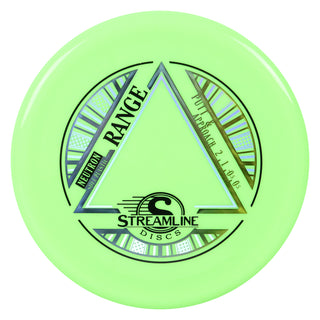 Streamline Discs Neutron Soft Range Putt and Approach 2/1/-0.5/0.5 Neon Green/Slate Olive 172 grams
