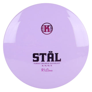 Kastaplast Disc Golf K1 Stal Fairway Driver 9/4/0/3 Lavender/Purple 173 grams