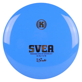 Kastaplast Disc Golf K1 Soft Svea Midrange 5/6/-1/0 Blue/Gold 175 grams