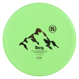 Kastaplast Disc Golf K3 Berg Putter 1/1/0/2 Green/Gold 173 grams