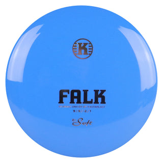 Kastaplast Disc Golf K1 Soft Falk Fairway Driver 9/6/-2/1 Blue/Silver 173 grams