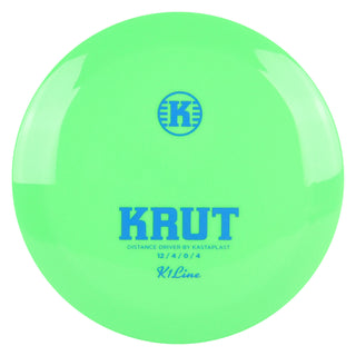 Kastaplast Disc Golf K1 Krut Distance Driver 12/4/0/4 Green/Blue 170 grams