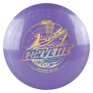 Innova Disc Golf Gstar Corvette Distance Driver 14/6/-1/2 Purple/Gold Holo 170 grams