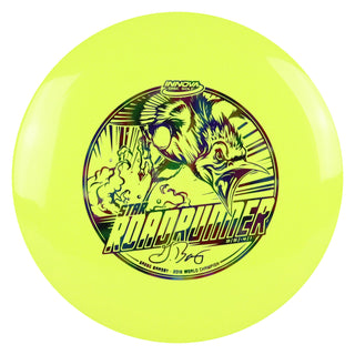 Innova Disc Golf Star Roadrunner Gregg Barsby Distance Driver 9/5/-4/1 Yellow/Jellybean 173 grams