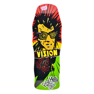 Vision Skateboard Deck Psycho Stick Modern Concave Rasta 10" x 29.75" Old School