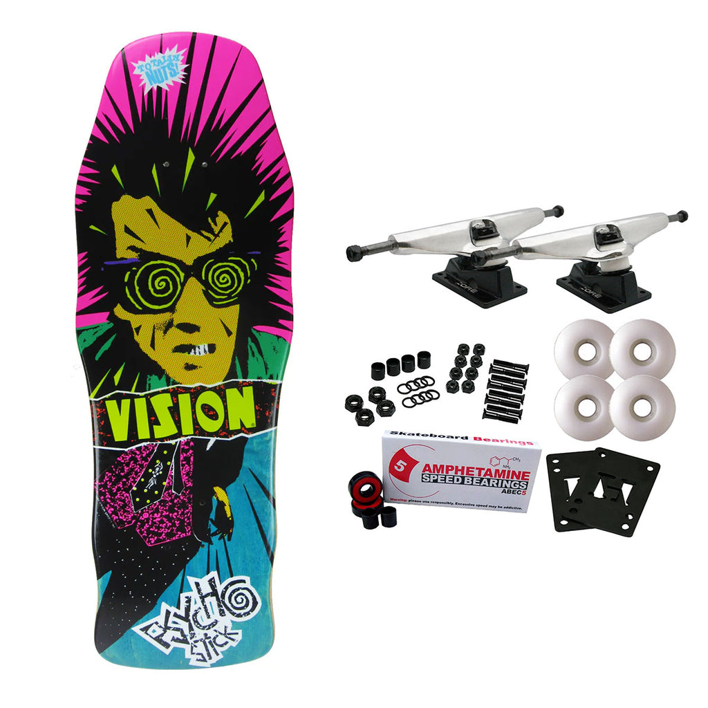 Vision Skateboard Complete Original Psycho Stick Blue 10