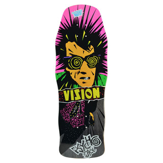 Vision Skateboard Deck Original Psycho Stick Black Stain 10" x 30" Old School