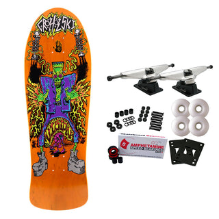 Vision Skateboard Complete Groholski Frankenstein Orange 10.25" x 31.25" Old School