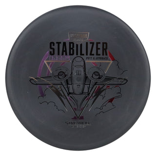Streamline Disc Golf Electron Stabilizer Putter 3/3.5/0/2.5 Black/Purple Red 172 grams