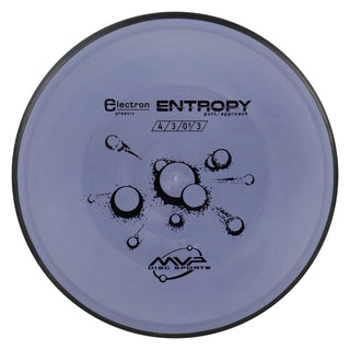 MVP Disc Golf Electron Entropy Putter 4/3/0/3 Slate Blue 174 grams