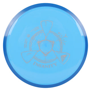 Axiom Disc Golf Neutron Insanity Distance Driver 9/5/-2/1.5 Blue/Dark Blue 168 grams
