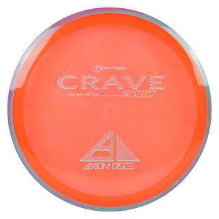 Axiom Disc Golf Proton Crave Fairway Driver 6.5/5/-1/1 Orange/Teal Pink 158 grams