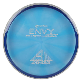 Axiom Disc Golf Proton Envy Putter 3/3/0/2 Deep Sea Blue/Grey 173 grams