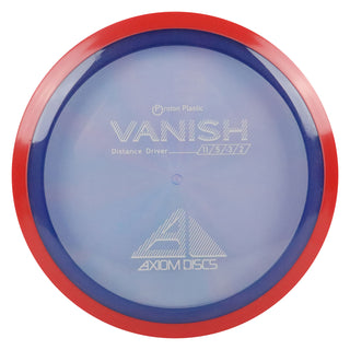 Axiom Disc Golf Proton Vanish Distance Driver 11/5/-3/2 Slate Blue/Red 175 grams
