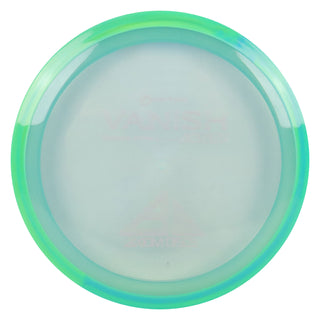 Axiom Disc Golf Proton Vanish Distance Driver 11/5/-3/2 Clear/Green Blue 158 grams
