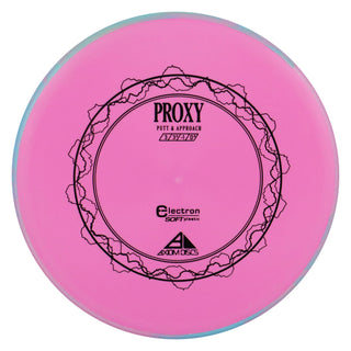 Axiom Disc Golf Electron Proxy Soft Putter 3/3/-1/0.5 Pink/Cotton Candy 174 grams