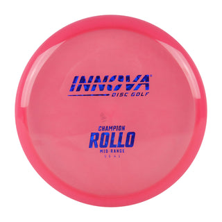 Innova Disc Golf Champion Rollo Midrange (Roller) 5/6/-4/1 Dark Pink/Blue Holo Wave 180 grams
