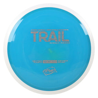 MVP Discs Sports Project Lab Coat James Conrad Neutron Trail Distance Driver 10/5/-1/1 Turquoise 168 grams