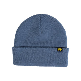 Krooked Skateboards Beanie Eyes Clipcuff Blue/Gold