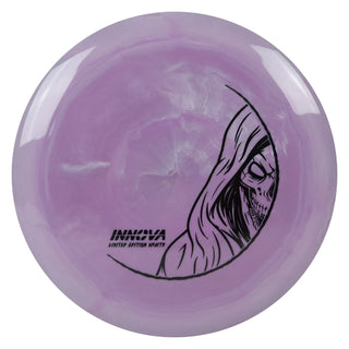 Innova Disc Golf Swirled Star Wraith 2026 LE Distance Driver Purple Grey/Black 173 grams