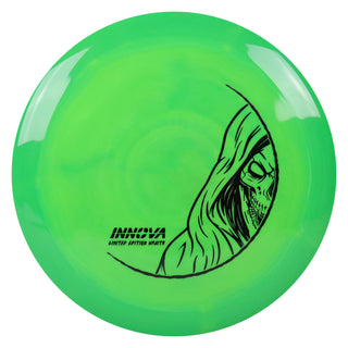 Innova Disc Golf Swirled Star Wraith 2026 LE Distance Driver Green/Black 173 grams
