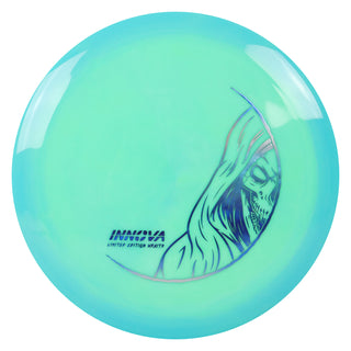 Innova Disc Golf Swirled Star Wraith 2026 LE Distance Driver Blue Aqua/Blue Metallic 173 grams